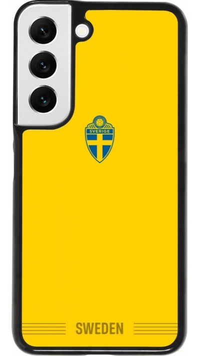 Samsung Galaxy S22 Case Hülle - Schweden 2026 personalisierbares Fussballtrikot