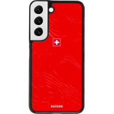 Coque Samsung Galaxy S22 - Maillot de football Suisse 2026 personnalisable