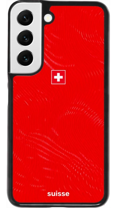 Samsung Galaxy S22 Case Hülle - Schweiz 2026 personalisierbares Fussballtrikot