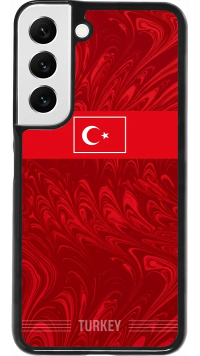 Samsung Galaxy S22 Case Hülle - Türkei 2026 personalisierbares Fussballtrikot