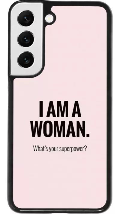 Coque Samsung Galaxy S22 - I am a woman