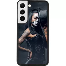 Coque Samsung Galaxy S22 - Halloween 22 Tattooed Girl