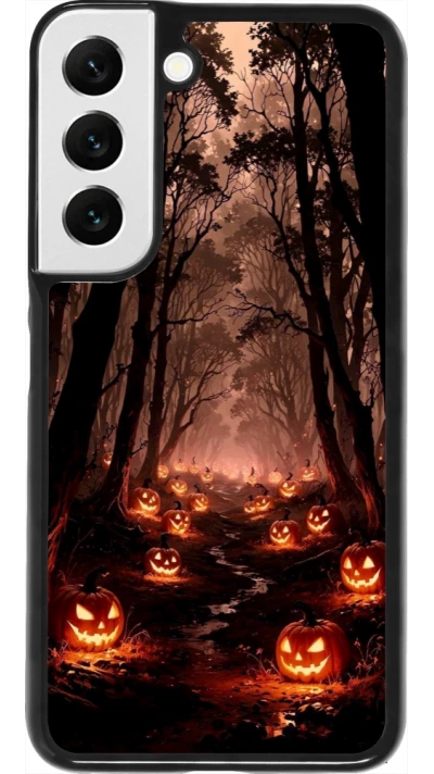 Coque Samsung Galaxy S22 - Halloween 2025 Road of Terrifying Pumpkins
