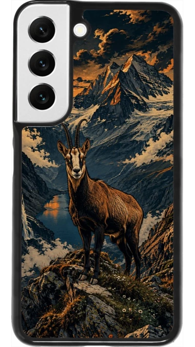Coque Samsung Galaxy S22 - Linocut Chamois