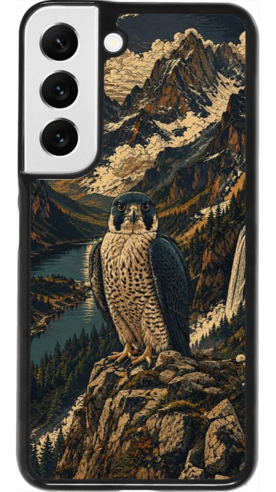 Coque Samsung Galaxy S22 - Linocut Faucun pèlerin