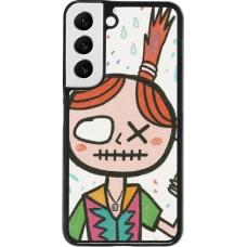 Coque Samsung Galaxy S22 - Little Girl Sketch