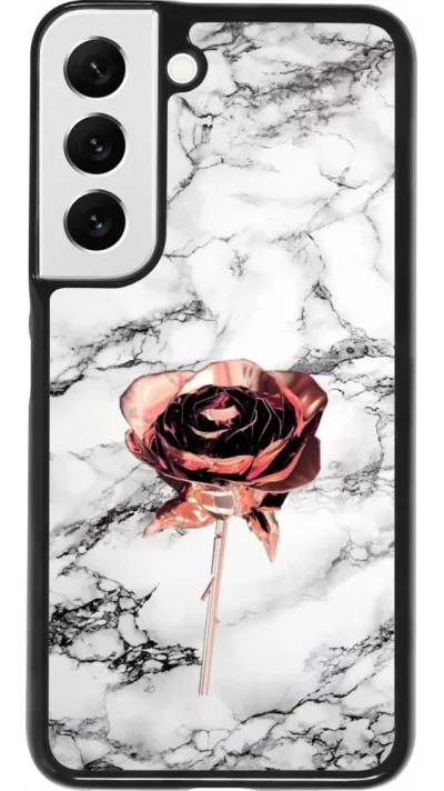 Coque Samsung Galaxy S22 - Marble Rose Gold