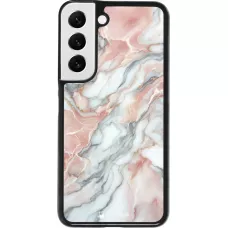 Samsung Galaxy S22 Case Hülle - Rosa Leuchtender Marmor