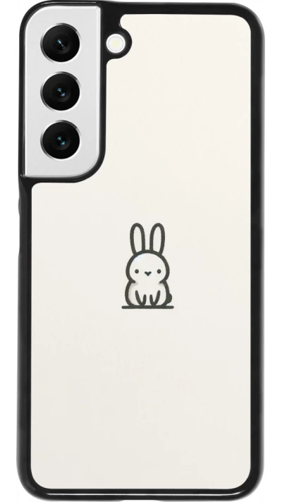 Samsung Galaxy S22 Case Hülle - Minimal Häschen Süße
