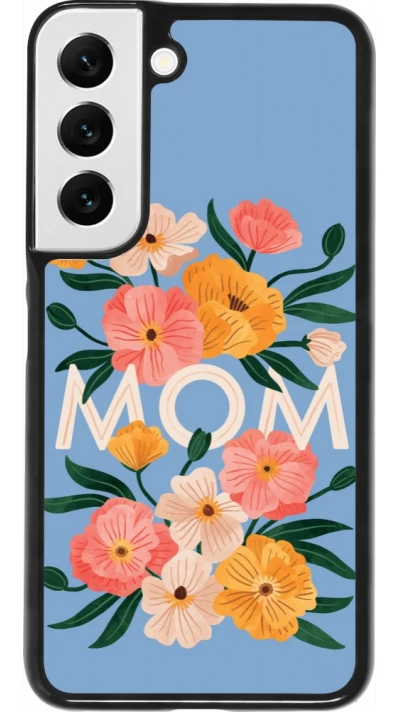 Samsung Galaxy S22 Case Hülle - Mom 2026 Flowers