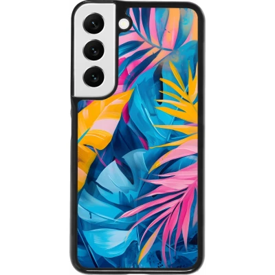 Coque Samsung Galaxy S22 - Palms Blue