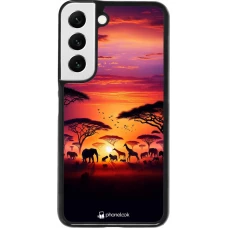 Coque Samsung Galaxy S22 - Safari sunset wildlife
