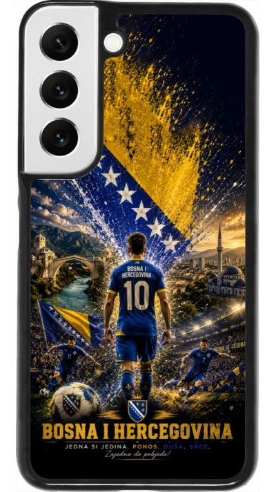 Coque Samsung Galaxy S22 - Football Bosnie-Herzégovine splash 2026