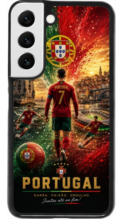 Coque Samsung Galaxy S22 - Football Portugal splash 2026