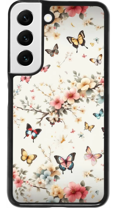 Coque Samsung Galaxy S22 - Spring 25 Papillons Légers