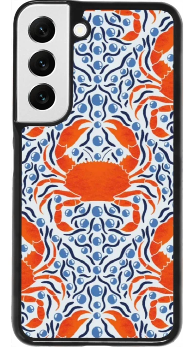 Coque Samsung Galaxy S22 - Crabs and pearls Summer 2026