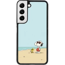 Coque Samsung Galaxy S22 - Snoopy on the beach Summer 2026