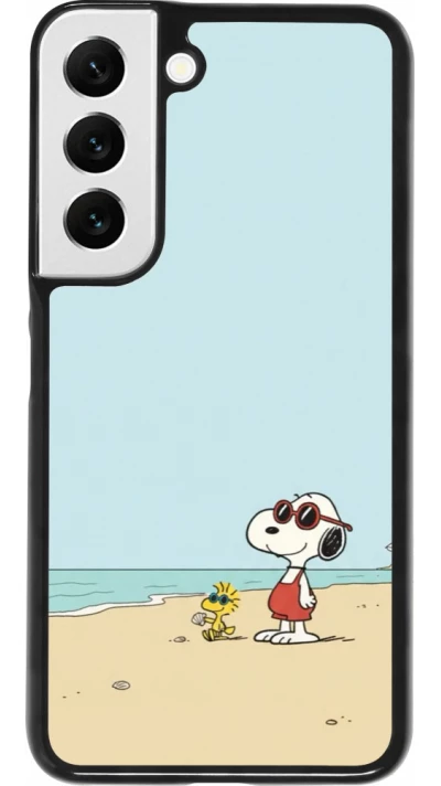 Coque Samsung Galaxy S22 - Snoopy on the beach Summer 2026