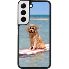 Coque Samsung Galaxy S22 - Summer Dog on Paddle