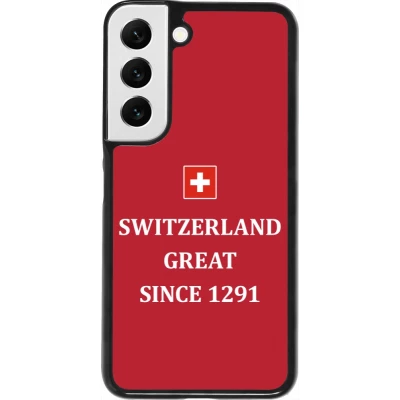 Coque Samsung Galaxy S22 - Switzerland Great Since 1291