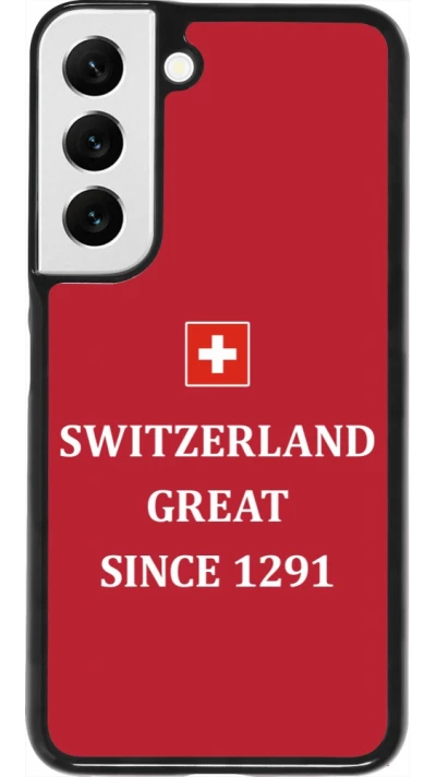 Coque Samsung Galaxy S22 - Switzerland Great Since 1291