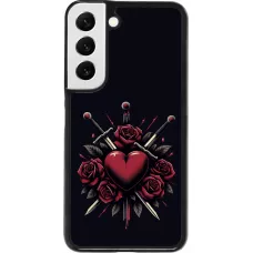 Coque Samsung Galaxy S22 - Valentine 2024 gothic love