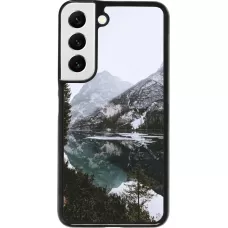 Coque Samsung Galaxy S22 - Winter 22 snowy mountain and lake