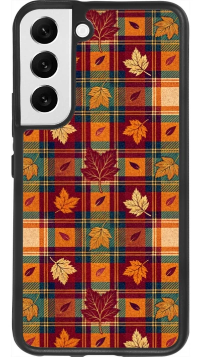 Samsung Galaxy S22 Case Hülle - Silikon schwarz Autumn 26 Autumn pattern