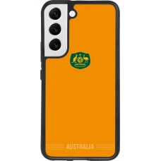 Samsung Galaxy S22 Case Hülle - Silikon schwarz Australien 2026 personalisierbares Fussballtrikot