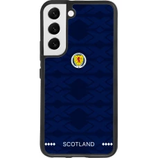 Coque Samsung Galaxy S22 - Silicone rigide noir Maillot de football Ecosse 2026 personnalisable