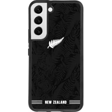 Samsung Galaxy S22 Case Hülle - Silikon schwarz Neuseeland 2026 personalisierbares Fussballtrikot