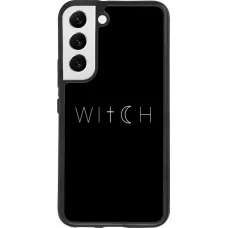 Coque Samsung Galaxy S22 - Silicone rigide noir Halloween 22 witch word