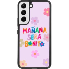 Coque Samsung Galaxy S22 - Silicone rigide noir Karol G Manana sera bonito