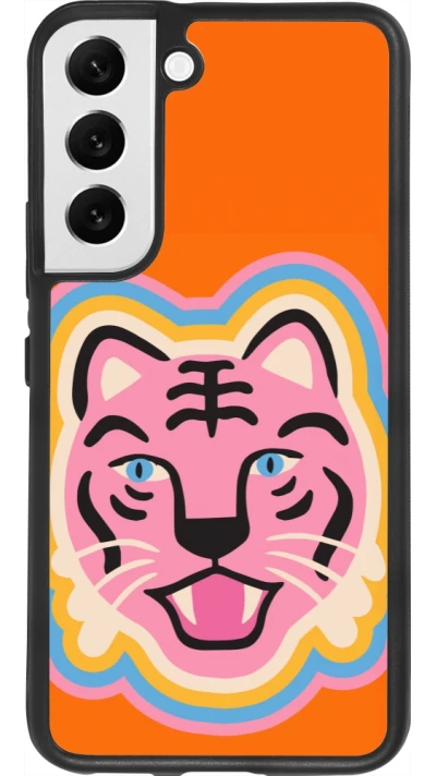 Samsung Galaxy S22 Case Hülle - Silikon schwarz Lion colors 2026