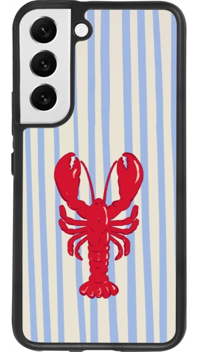 Samsung Galaxy S22 Case Hülle - Silikon schwarz Red lobster 2026