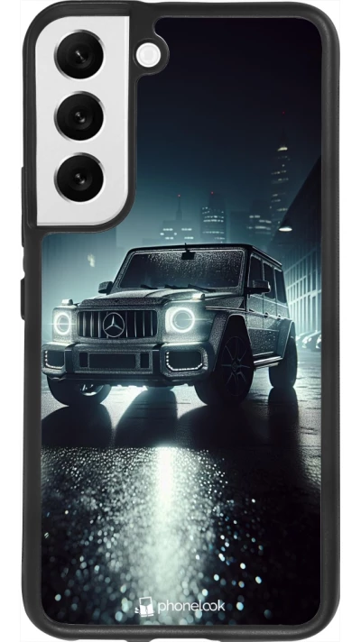 Samsung Galaxy S22 Case Hülle - Silikon schwarz Mercedes G AMG Nacht