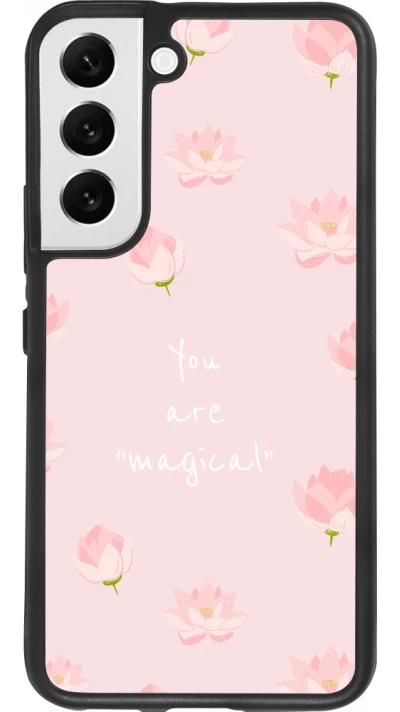 Samsung Galaxy S22 Case Hülle - Silikon schwarz Mom 2023 your are magical