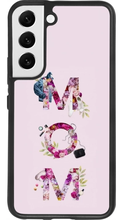 Samsung Galaxy S22 Case Hülle - Silikon schwarz Mom 2024 girly mom