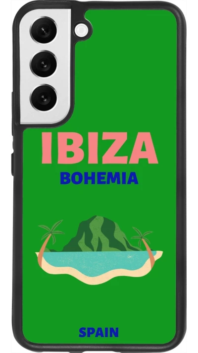 Samsung Galaxy S22 Case Hülle - Silikon schwarz Pop Summer Destination Ibiza