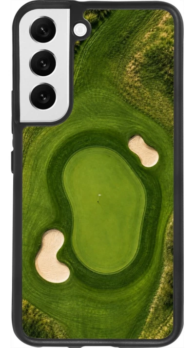 Coque Samsung Galaxy S22 - Silicone rigide noir Sports 2026 Golf