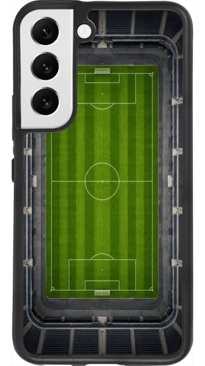Coque Samsung Galaxy S22 - Silicone rigide noir Sports 2026 Soccer