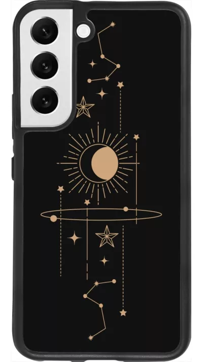 Samsung Galaxy S22 Case Hülle - Silikon schwarz Spring 23 astro