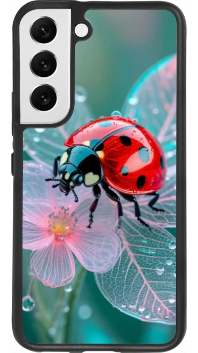 Samsung Galaxy S22 Case Hülle - Silikon schwarz Ladybird in bloom Spring 2026