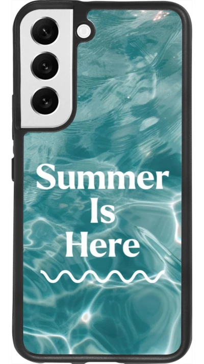 Samsung Galaxy S22 Case Hülle - Silikon schwarz Summer 2025 Summer is here