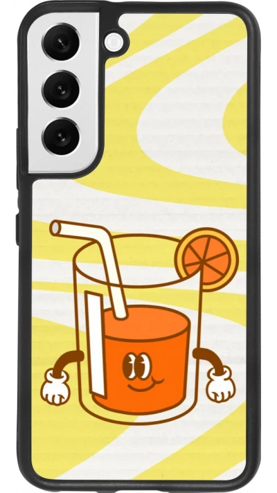 Samsung Galaxy S22 Case Hülle - Silikon schwarz Summer drink 2026