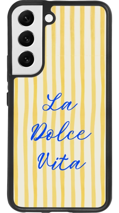Samsung Galaxy S22 Case Hülle - Silikon schwarz The good life 2026