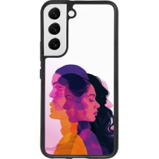 Coque Samsung Galaxy S22 - Silicone rigide noir Womens day 2026 10
