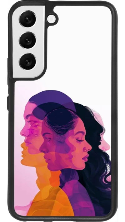 Samsung Galaxy S22 Case Hülle - Silikon schwarz Womens day 2026 10