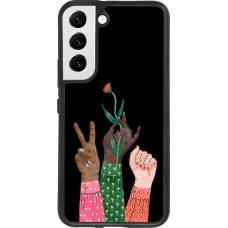 Coque Samsung Galaxy S22 - Silicone rigide noir Womens day 2026 2