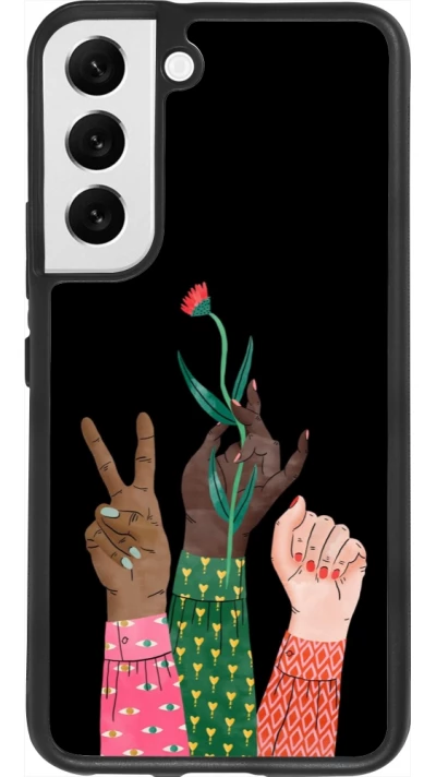 Samsung Galaxy S22 Case Hülle - Silikon schwarz Womens day 2026 2